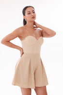 The Signature Hourglass Playsuit - All Nude