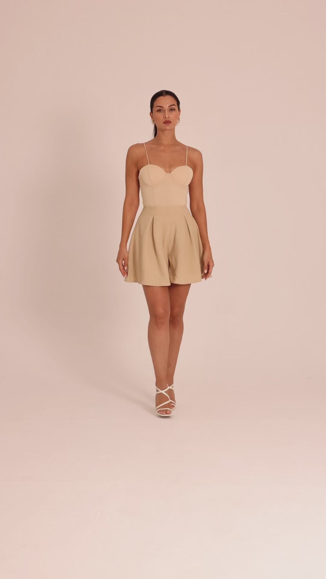 The Signature Hourglass Playsuit - All Nude